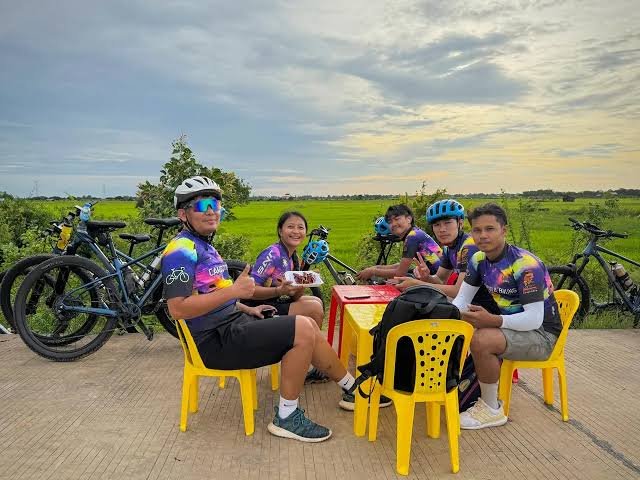 Phnom Krom E-Bike & Sunset Boat Tour